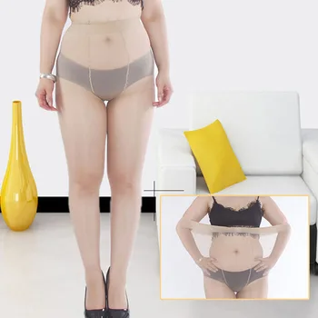 1BUC Vara Dresuri Subțiri Femei Plus Dimensiune Rezistent la Rupere Sexy Nylon Super Elastic Magic Ciorapi de Mari Dimensiuni Chilot Pentru Femei