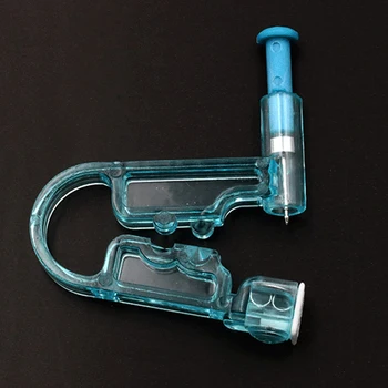 2 buc de Unică folosință Ureche Piercing Arme Nedureros Steril pentru Puncție Ureche Poanson Mașină de Cercei Știfturi de Ureche Bijuterii Pistol Piercing