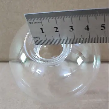 G9 Sticla clara abajurul Dia 8 10 12 15 20 cm Glob 2cm Instalator Deschiderea Abajur de Înlocuire pentru Lusture Lumina Pandantiv de sticlă