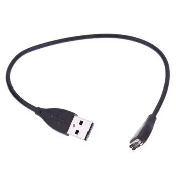 Negru de Înaltă Calitate 30cm de Alimentare USB încărcător de Încărcare Cablu Cablu Încărcător pentru Fitbit Charge HR brățară Brățară