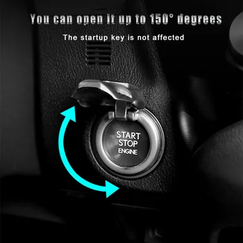 Masina UNA-faceți CLIC pe Start Butoane Capacul de Protecție Autocolante pentru Mazda RX8 6 3 2022 CX5 CX6 CX9 CX30 Bt50 MX3 MX5 MS MP GL Accesorii