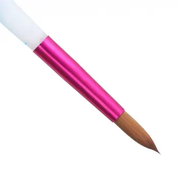 1 BUC Femeile UV Gel Constructor de Unghii de Arta Aciclice Pulbere Instrument Pen Sculptură Sable Pictura Unghiilor Manichiura Perie