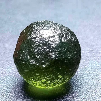 Naturale Moldavite Cehă Impact Meteorit Margele De Sticla Piatră Brută Energie De Cristal De Piatra