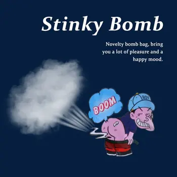 10buc Mirositor Fart Bomb Sac Jucăria Noutate Glumă Put Explodează Glumă Amuzant Jucăria Complicat Jucărie pentru Adulți Copii Pentru Petrecere Distracție