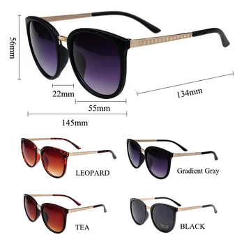 Psacss 2019 Retro Rotund ochelari de Soare Femei Mne Brand de Designer pentru Femei Vintage din Metal Ochelari de Soare Feamle Oglindă gafas de sol UV400