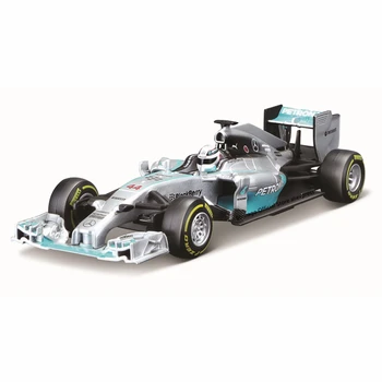 Bburago Mercedes AMG Petronas F1 W05 Hybryd turnat formula vehicul în scara 1/32 #44 model de Masina de Colectare cadou jucarii
