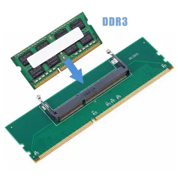Memorie Adaptor Adaptorul de Card de Laptop de 200 de Pin Memorie Internă pentru Desktop DDR3 Adaptor Practic Durabil, Portabil, Conector