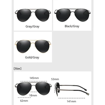 Barbati ochelari de Soare de Designer de Brand Pilot Polarizate UV400 Masculin Ochelari de Soare Ochelari de Sport in aer liber Drive Pentru Masculin/Feminin N63928