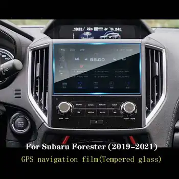 Pentru Subaru Forester 2019-2021 Mașină de Navigare GPS Film LCD cu Ecran de Sticla Folie Protectoare Anti-zero Filmul Accesorii