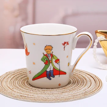 Micul Prinț Cana De Portelan Cana De Cafea Din Porțelan Ceramică Cana De Lapte La Micul Dejun Bucatarie Drinkware Ziua De Nastere Drăguț Cuplu Cadou
