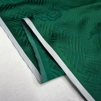 Verde vânt stil damasc de mătase, satin, brocart, jacquard tesatura costum tapițerie mobilier cortina materiale de îmbrăcăminte
