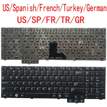 NE/spaniolă/franceză/Turcia/German Keyboard pentru Samsung NP-R620 R525 R528 R530 R540 R517 RV508 R523 R719 R618 R538 P580 P530 RV510
