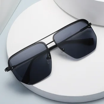 Vara Fashon Accesorii de Lux Femei ochelari de Soare Personalitate Jumătate-cadru Cut-marginea de Conducere ochelari de Soare Ochelari pentru Adulti,Femei,Barbati