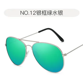 2021 Doamnelor Retro Clasic Rotund ochelari de Soare Moda Barbati Femei de Lux, de Epocă, Negru Oglinzi green lentile de Ochelari de Soare UV400