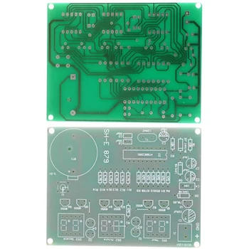 6 Cifre DIY Ceas Electronic Digital Kit AT89C2051 Chip Ceas Deșteptător Kit PCB Lipit de Învățare Practică Kituri