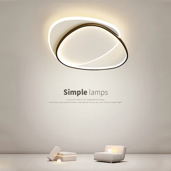 Moderne LED Lumini Plafon Pentru Dormitor Studiu Camera de zi Interior Rotund Lămpi de Iluminat Decor Luminaria Lustru Lamparas Avize