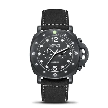 KIMSDUN brand clasic pentru bărbați tendință de lux casual automate mecanice moda sport mare ceas din oțel inoxidabil curea militare