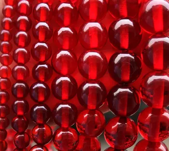 100buc/lot Diy Margele rasina de culoare roșie Accesorii Distanțier Margele Vrac Pentru a Face Bijuterii pandantiv