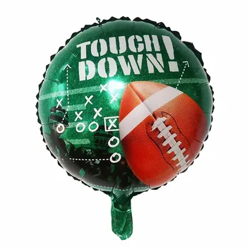 RugbyBall Folie de Aluminiu Balon Set Petrecere de Ziua pentru Copii Decor Sport Fotbal Baloane Băiat Jucărie