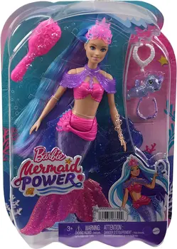 2022 Noi Originale Barbie Sirena de Putere Barbie Malibu Roberts Papusa cu animale de Companie Interschimbabile Aripioare Accesorii Jucărie pentru Fete, Cadouri