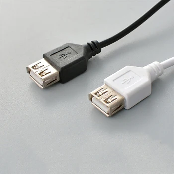 1,5 M Negru USB 2.0 a la Masculin Feminin Extensie de Mare Viteză prin Cablu de Extensie USB de Încărcare Cablu de Date (doar este un Cablu de Extensie)