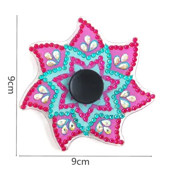 5D DIY Diamant Pictura Speciale în formă de Floare de Burghiu titirez Diamant Broderie Mozaic goblen Kit Decor Acasă Cadou