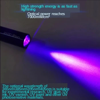 Mare Putere Led-uri UV GEL de Uscare Lampa cu Lumina Ultravioleta Cura Ulei de Imprimare Mașină Sticlă de Cerneală Vopsea de Mătase Ecran 3D Printer 395NM 365NM