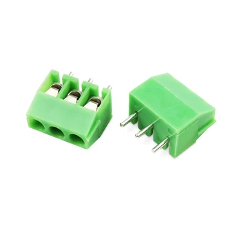 20BUC/LOT KF350-3.5 3.5 mm Pas 2/3 Pin Spliceable Plug-in PCB Bloc Terminal cu Șurub Conector KF350 300V 10A pentru 24-18 AWG Cablu