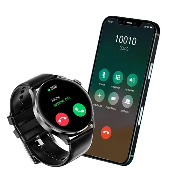 Noul ceas Inteligent de Oameni 1.32 Inch Ecran Tactil Complet Tensiunii Arteriale Răspuns Apel SmartWatch Whatsapp Notificare Personalizate Cadrane