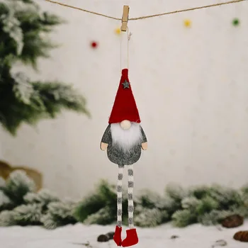 Gnome Păpușă De Crăciun Pandantiv Bradului Agățat Ornamente De Anul Nou Decor Acasă Gnome Rudolph Pandantiv Xmas Decor De Crăciun