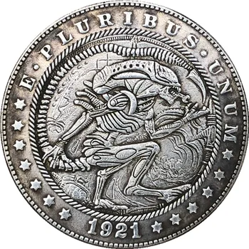 38MM American Morgan Rătăcire Cadou Monedă de Colectare Monede Comemorative Cadou Lucky Moneda