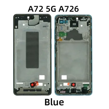 Pentru Samsung A72 4G/5G SM-A725 SM-A726 Telefonul Placa de Ecran Panou LCD Rama Fata Rama Carcasa Mijloc Reparații Șasiu Piese