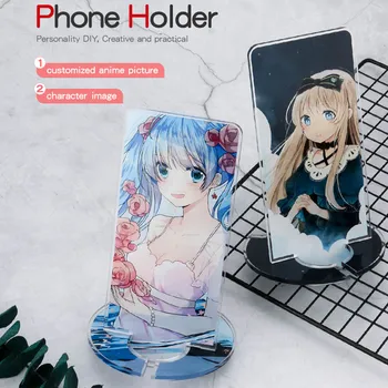 Personalizat, Acrilic Telefon Standee Joc Anime Figura Model Clar De Desene Animate Placa De Acasă Decor Birou Transparent Stand Semn Pentru Fanii Cadouri