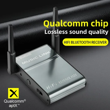 Qualcomm Aux Bluetooth Audio Receiver Pierderi de CSR Adaptor Audio HIFI Auto de Navigare Apel RCA Wireless Epocă de Boxe 5.0 APTX