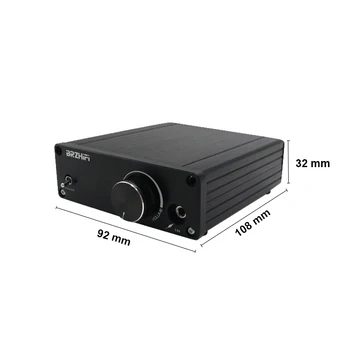 BRZHIFI Audio 80WX2 Digital, Amplificator de Putere Ultra-scăzută Denaturare MA12070 de Mare Putere Sunet Stereo Amp Mini Dimensiune Canal 2.0 HiFi