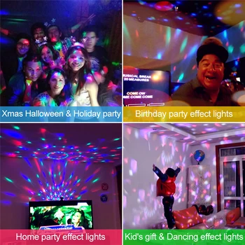AC 80-240V control IR led-uri colorate fascicul de lumina de scena de muzică de control ktv dj disco light vacanță de anul nou, de crăciun lumina copil cadou