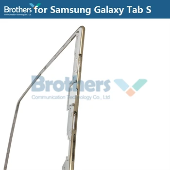 Frontal pentru Samsung Galaxy Tab S 10.5 T800 Wifi / T805 T805C 4G Fata Carcasa Placa cu Aur de Inlocuire Reparare Piese de Top