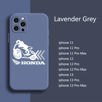 Oficial Original Silicon Telefon Caz Pentru iPhone 11 13 12 Pro Max Pentru Honda Civic Accord, CRV HRV se Potrivesc Dio Odyssey CBR Jad