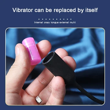 Vibrator Penis Plug Singură Frecvență Silicon Cateter Uretral Dilatatoare de Inserție Uretral Plug Jucarii Sexuale pentru Barbati Adulti 18 Jucării