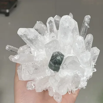 Naturale Cristal De Cuarț Piatră Cluster Minerale Mare Pentru Meditație Pozitive De Vindecare Decor Acasă Chakra Reiki