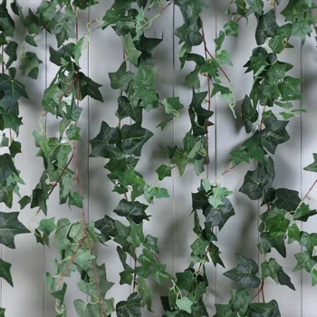 4buc/lot Simulare 1,8 m ivy benzi de verdeață rattan plante Artificiale de Canalizare Decor nunta, Decor perete fals plante de viță de vie