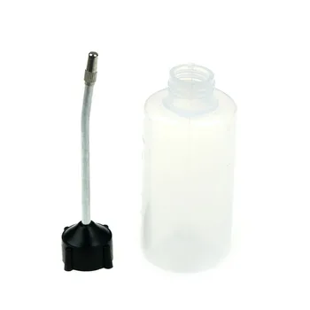 1 buc Gură de Lungă Oiler Instrument 120ML Clar Sticla de Ulei din Plastic Masina de Cusut Gol Cap de Fier Realimentare Masina