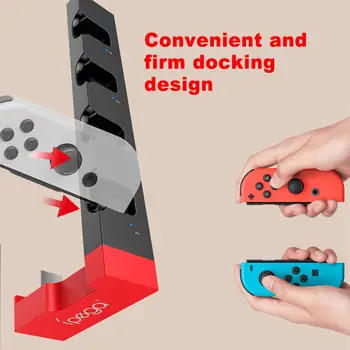 IPega PG-9186 Joc Controler de Încărcare Încărcător Dock Stand Postul de Titular pentru Nintendo Control Comutator Consolă de jocuri cu Indicator