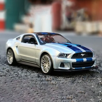 Maisto 1:24 Ford Mustang GT Street Racer Muscle Car Aliaj Model de Masina Diecasts & Jucărie Colecție de Mașini de Jucărie Băiat Ziua de nastere cadouri