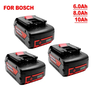 18V 10.0 O baterie Reîncărcabilă Li-ion Baterie Pentru Bosch 18V instrument de Putere de Rezervă Portabil de 10000mah Înlocuire BAT609 Indicator luminos