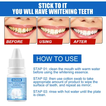 20ML Magie Naturală de Albire a Dintilor Praf de Perla Dinte Periaj Fizice Unghii Detoxifiere Oralh Dentare