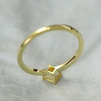 Aur de 14K Bijuterii Naturale diamant Galben Inel de Piatră prețioasă Femei Bine Anillos De Bizuteria Nunta Bizuteria 14K Aur Inele de sex Feminin