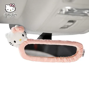 Anime Hellokittys Kawaii Oglinda Retrovizoare Masina De Pluș Capac Desene Animate Kt De Cat Inversarea Decor Interior Auto Accesorii Cadou