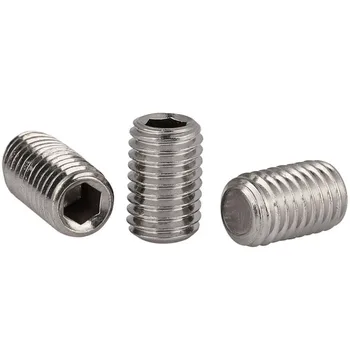 M10 x 1,25 mm ( 10 mm ) PAS FIN Grub șuruburi soclu SET șuruburi din oțel inoxidabil 304 DIN 913