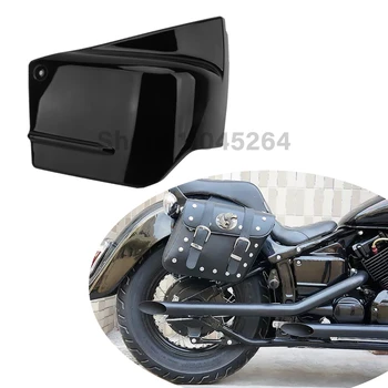 Motociclete Negre Baterie Lateral Carenaj Capacul de Protecție Accesorii Pentru Yamaha V-Star Dragstar 400 650 XVS650 XVS650A Tot Anul